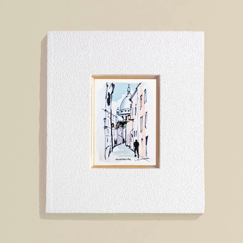 ポストカード ヨーロッパ風景画￥250（他の絵と4枚セット売り