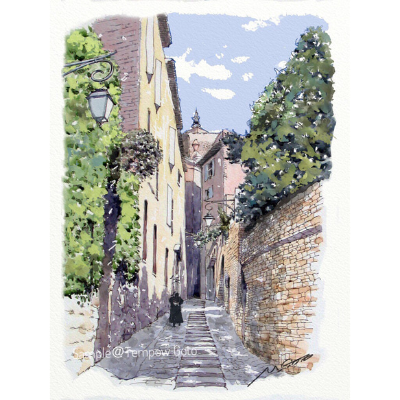 ポストカード ヨーロッパ風景画¥250(他の絵と4枚セット売り ポストカード ヨーロッパ風景画¥250(他の絵と4枚セット売り