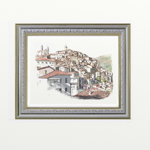 ポストカード ヨーロッパ風景画¥250(他の絵と4枚セット売り ポストカード ヨーロッパ風景画¥250(他の絵と4枚セット売り