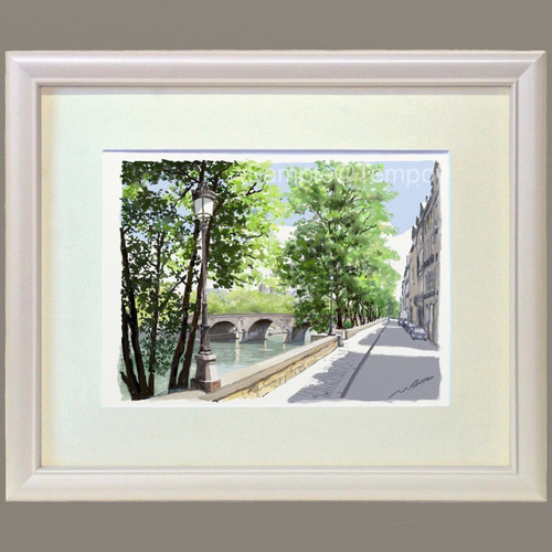 経典 ポストカード ヨーロッパ風景画￥250（他の絵と4枚セット売り 絵画