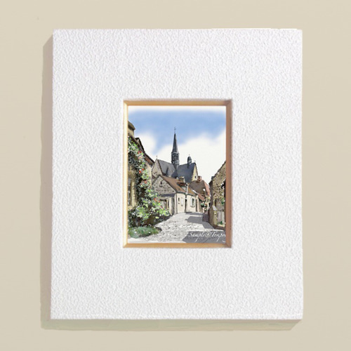 ポストカード ヨーロッパ風景画￥250（他の絵と4枚セット売り