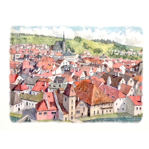 ワイン チーズ ヨーロッパ風景 絵画 額縁 油絵