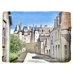 ポストカード ヨーロッパ風景画（他の絵と4枚セット売り1.000円