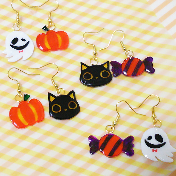 ハロウィン限定♡オリジナルピアス〜Happy Halloween〜 3枚目の画像