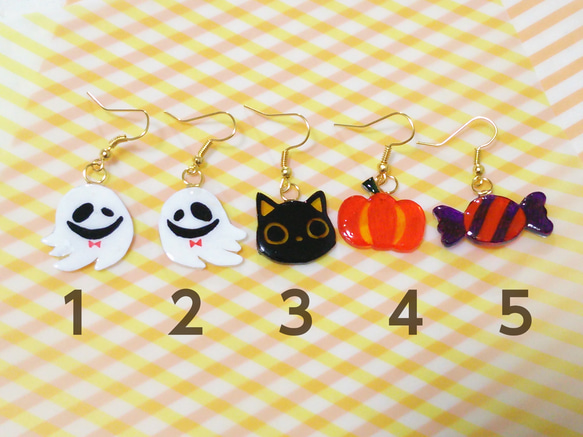 ハロウィン限定♡オリジナルピアス〜Happy Halloween〜 4枚目の画像