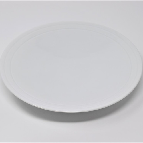 有田焼 窯元 博泉窯 白磁線文皿 中村慎 作 陶芸家 手づくり シンプル