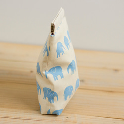 Spring Pouch Blue Elephant No.25 第2張的照片