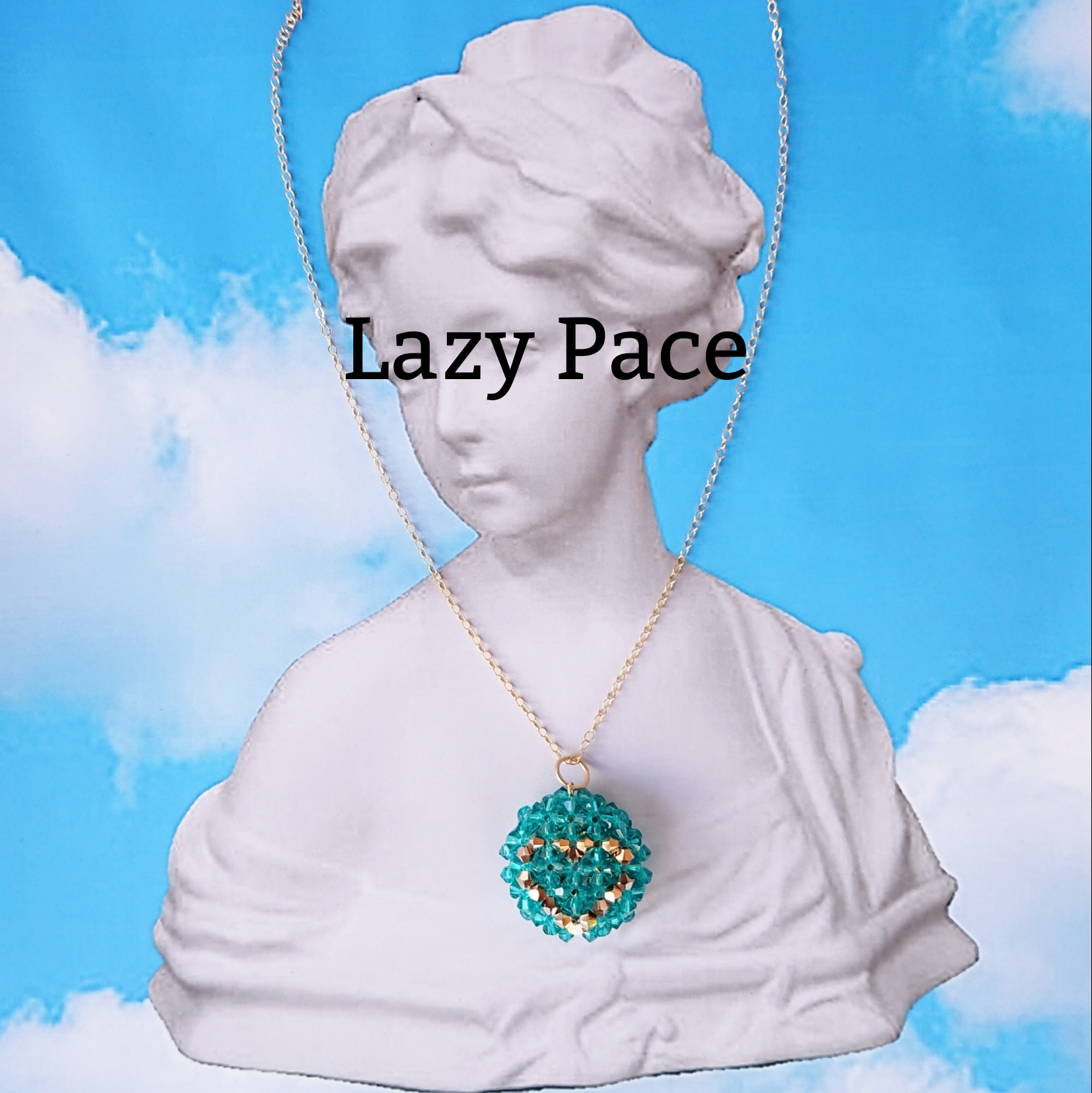 Maho girl jewelryネックレス〈グリーン〉