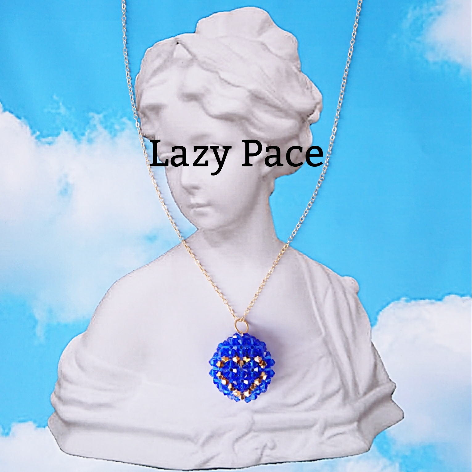 Maho girl jewelryネックレス〈ブルー〉