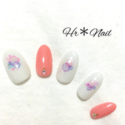 カラフル＊トロピカルネイル ネイルチップ（つけ爪） Hr＊ 通販