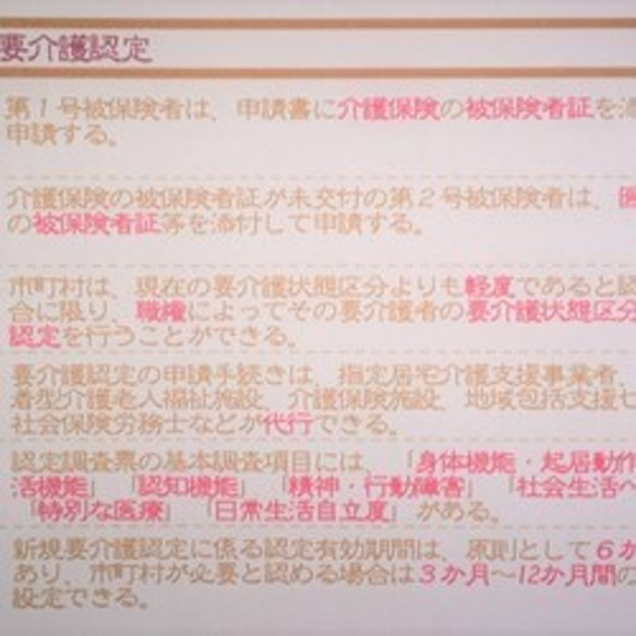 手づくり教材シリーズ『小鳥たちのチェックシート～2017年ケアマネ試験直前対策用～』KCC17 3枚目の画像