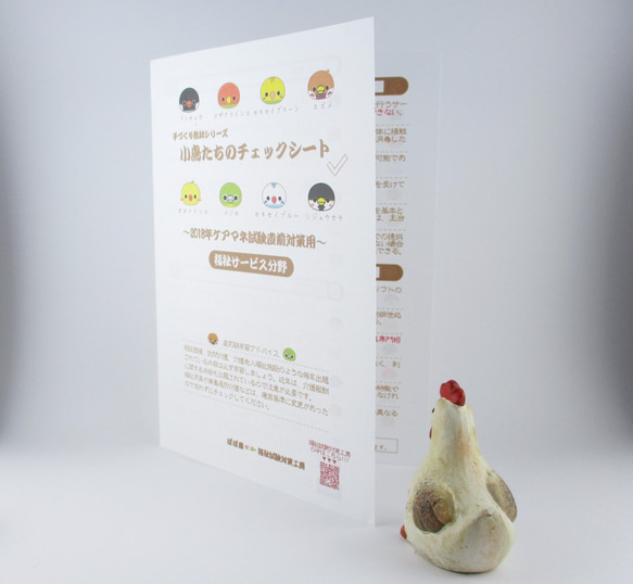 手づくり教材シリーズ『小鳥たちのチェックシート～2018年ケアマネ試験直前対策用～』KCC18 5枚目の画像