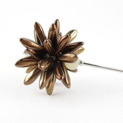 一日一日を大切にしているから、ふとした瞬間にムーンストーンを見つけました。＜ぼぼ屋のハットピン＞AP049 2枚目の画像