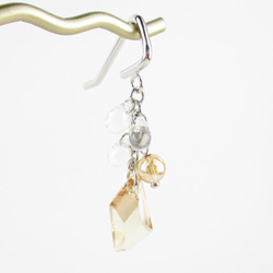 祝い事は何度あっても嬉しいものだから、シャンパンオーラで何回も乾杯しよう♪<ぼぼ屋のポニーフック>PF006 2枚目の画像