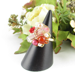 変革を求めても、結局もとに戻っているのなら、それが自分なんだとメノウに呟いた。(創作リング)SR663 1枚目の画像