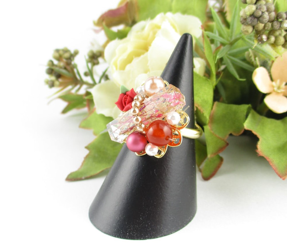 変革を求めても、結局もとに戻っているのなら、それが自分なんだとメノウに呟いた。(創作リング)SR663 1枚目の画像