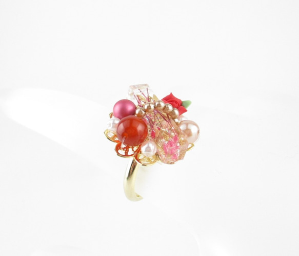 変革を求めても、結局もとに戻っているのなら、それが自分なんだとメノウに呟いた。(創作リング)SR663 2枚目の画像