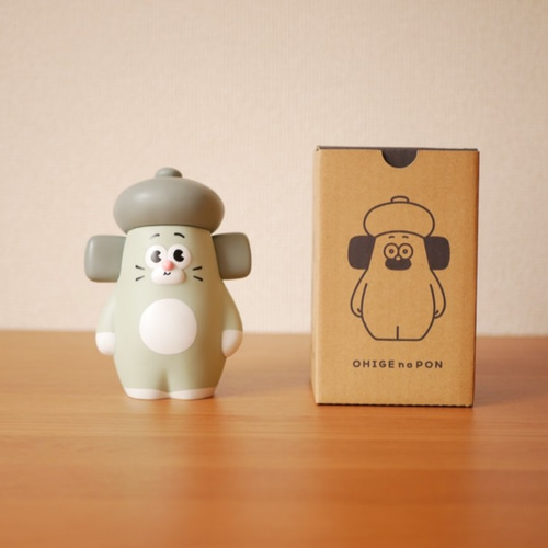 ART TOY_SOFUBI_ねずみさん その他人形 おひげのポン 通販 12576008