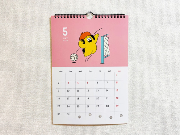 【予約販売】2022年_A4カレンダー 3枚目の画像