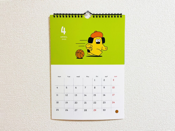 【予約販売】2022年_A4カレンダー 4枚目の画像