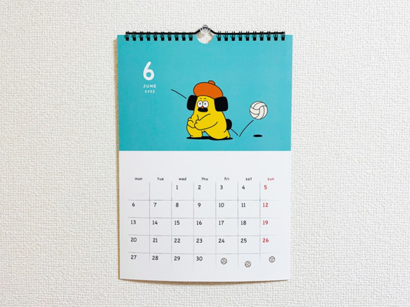 【予約販売】2022年_A4カレンダー 5枚目の画像