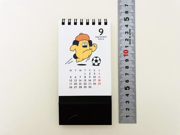 【予約販売】2022年_ミニ卓上カレンダー（A7サイズ） 3枚目の画像