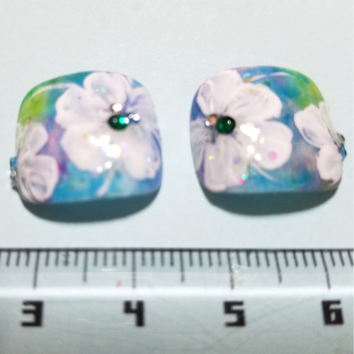 現品限り フット フラワーネイル サイズ1番 ネイルチップ（つけ爪  