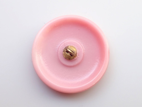 チェコのボタン　花束ピンク 2枚目の画像