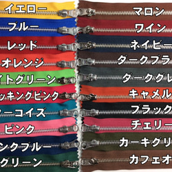 小銭入れ・カード入付き・２個のスマートキーと家の鍵が入るラウンドファスナーキーケースⅥ（革の色が選べます） 7枚目の画像