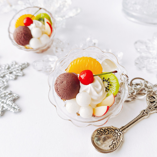 Myaa Sweets様 バッグチャーム 星座 姫おやつ フェイクスイーツ