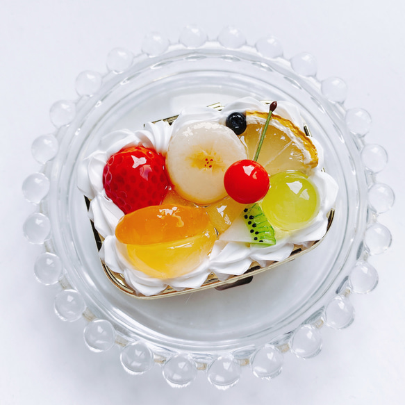9種類のつやつやフルーツタルト ピルケース スイーツデコ フリー 