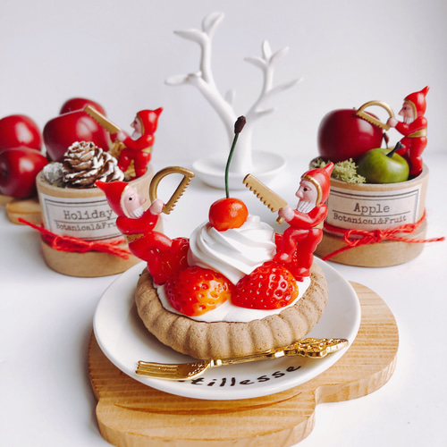 Lucky Cream Chocolate フェイクスイーツデコ シュークリーム