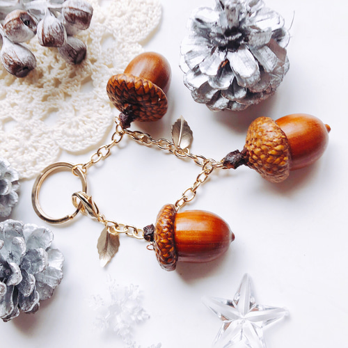 どんぐりチャーム 楽天市場】どんぐりチャーム ＜メール便OK＞ 北海道 レッドオーク