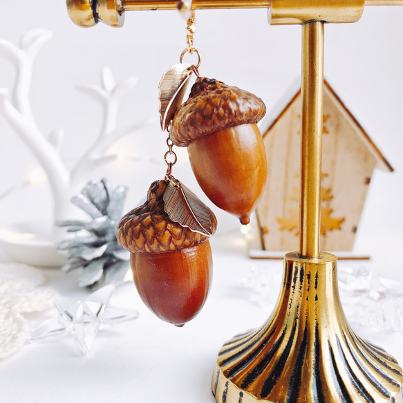 どんぐりのポニーフック acorn その他ヘアアクセサリー momoxx 通販