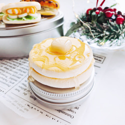 つやつやハチミツがけのホットケーキ 小物入れ フェイクスイーツ