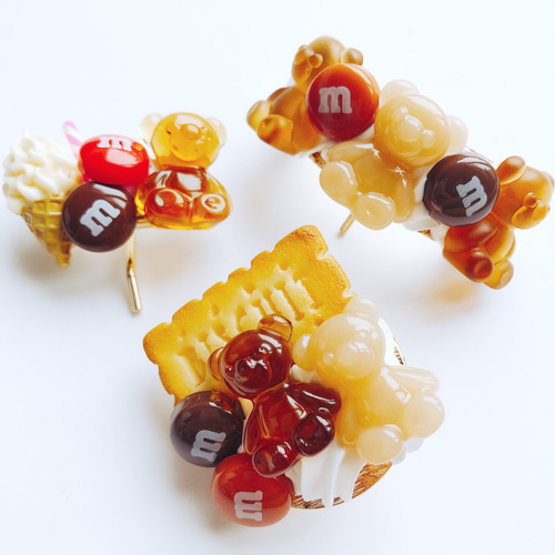 スイーツデコ カートフック スイーツデコ カートフック ベビーカー フック かわいい