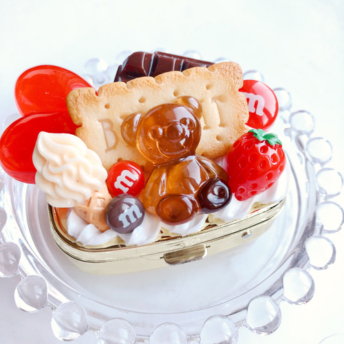 CANDY POP strawberry お菓子のピルケース フェイクスイーツ