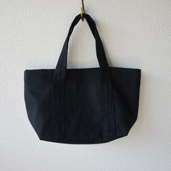 MINI TOTE BAG Black / ミニトートバッグ ブラック 2枚目の画像