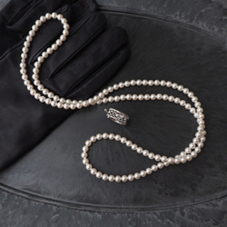 【シャネル】ロング ネックレス 3色のパールで華やかさUP☆ ロング CHANEL(シャネル) ネックレス・ペンダント(レディース