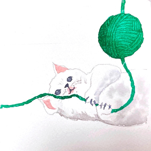 ペット(好きな動物) or ポートレイト】オーダー (水彩/ペン