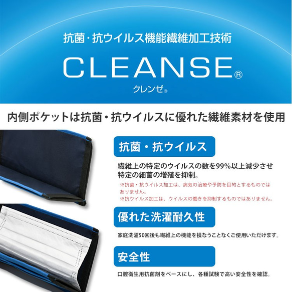 夏の福袋 倉敷帆布マルチポーチSSと万能仕分けポケット 2点ペアセット 全8色  通帳ケース パスポートケース 旅行 5枚目の画像