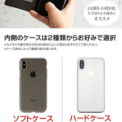 本革 スマホケース 全機種対応 手帳型 ソフトオイルレザー スタッズ ゴム シンプルiPhone15 ケース ギフト 5枚目の画像