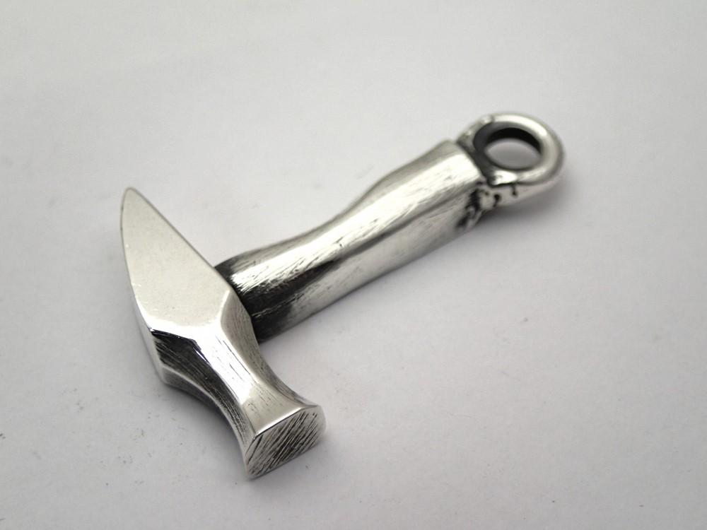 カナヅチペンダント　工具のペンダント　かなづち　金槌　大工