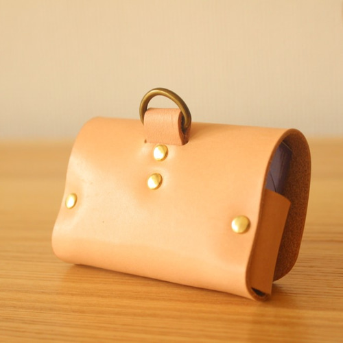 IQOSアイコス専用本革携帯灰皿 ヌメ革 ＊＊プレゼントに、自分用に