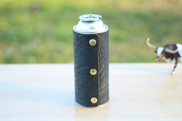 カセットガス（CB缶）カバー Gas Cartridge Wood Wear　『アウトドアに・プレゼントに』 7枚目の画像