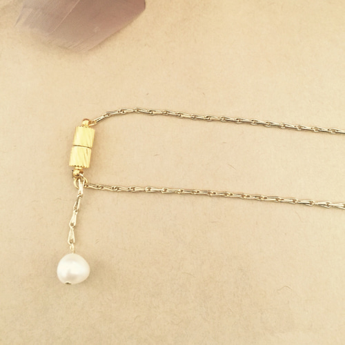 四つ葉のクローバー 淡水パール ネックレス #PN012 | Luxe & Dolce