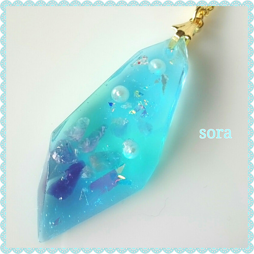 ❤️チャルメラ❤️星の海　小さな水族館　Sea drop✩。°ネックレス 6306c3af0f24889feff094f24c6a75