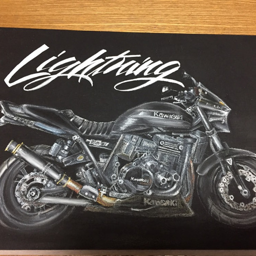 期間限定！チョークアートオーダーバイクA4サイズ1枚 その他