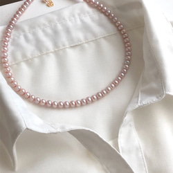 数量限定 福袋 真珠のネックレス〜ピンク 4枚目の画像