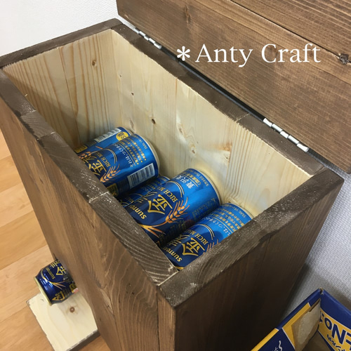 NEW】【引取可能】ビール収納ケース（缶飲料ストッカー） キッチン収納